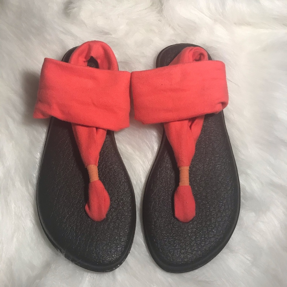 SANUK YOGA SLING SANDALS SIZE 7